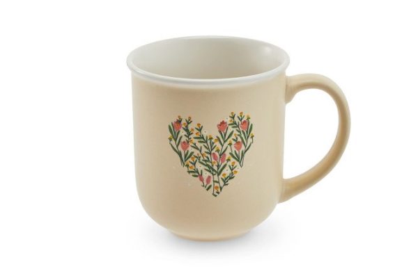 Floristy mug 410 ml, Porcelain