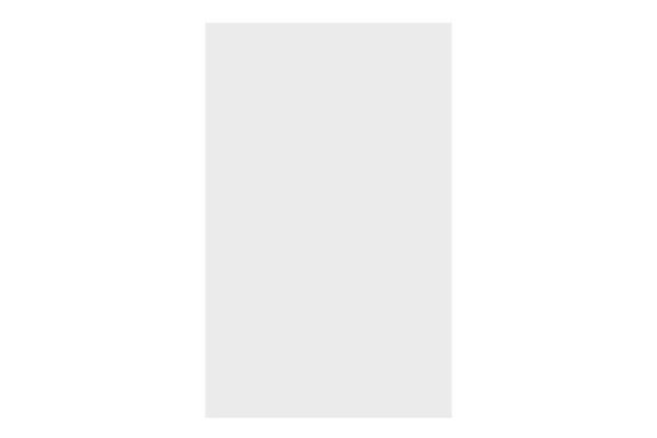 Demi cabinet front 59.6x95.6 cm, snow white matte color