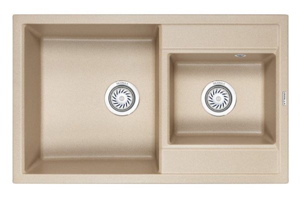 Inset sink GRANULA 8201 82x50x19.5 cm