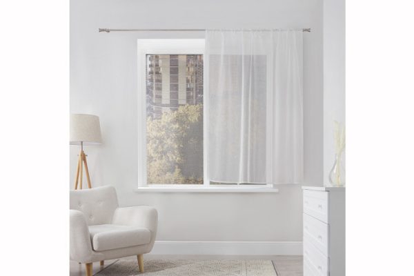 Kitchen tulle MICASA Elma 150x180 cm, 1 piece, white