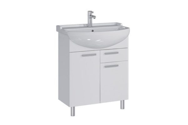 3j33cdpxfsccgjj3n5t39euk0i8szaq2.jpg Floor stand Sanstar Aura 345.1-1.4.1. 68.1 cm, frame color white, facade white