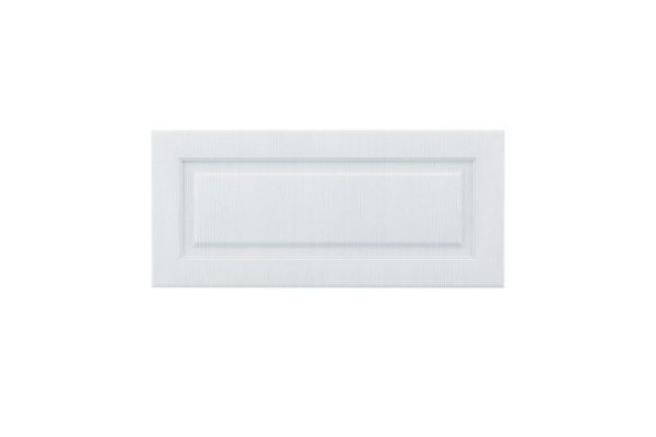Front for cabinet with horizontal opening / tall drawer Bella 79.6x35.6 cm, white wood color