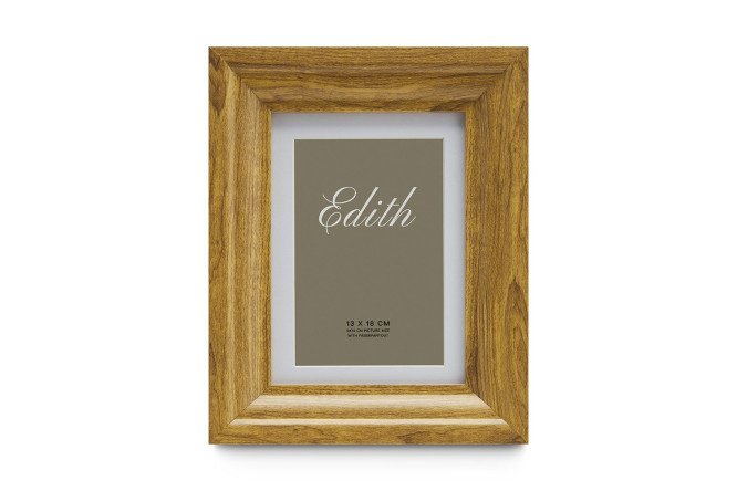 Photo frame with mat Edith 13x18 cm