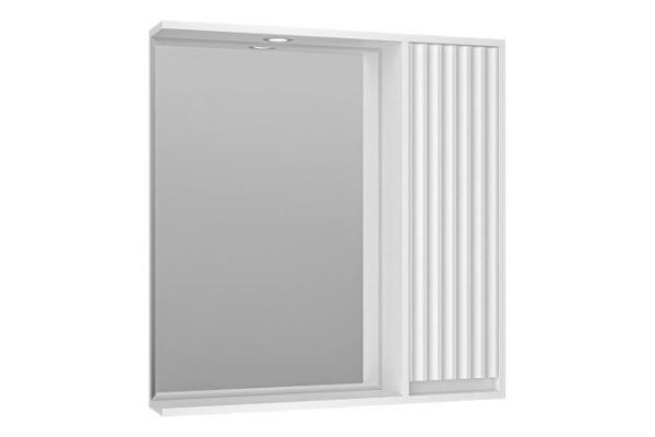 Mirror cabinet Balaton 80 BAL-04080-01-P with LED lighting 77.5x80x14 cm, Right