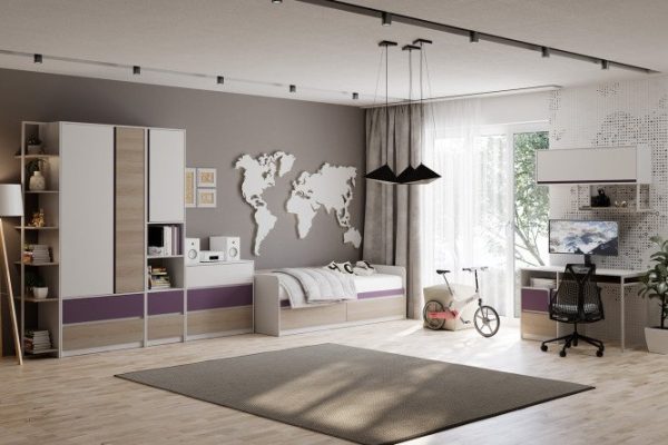 Children's set Scandi Lilac