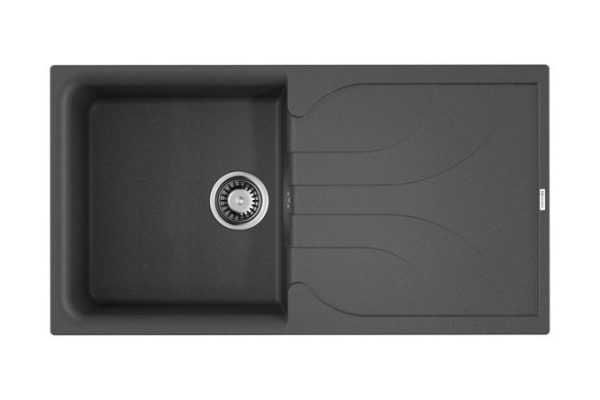 Inset sink with wing OMOIKIRI Yasugata 100-PL 4993851 100x50x21 cm