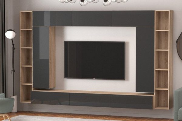 Furniture set Studio No. 5 oak Sonoma/anthracite