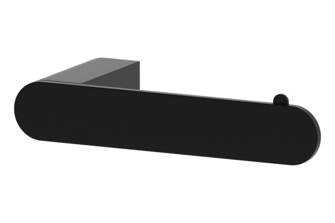 Toilet paper holder Schwarz 7716 Brass, screw fastening