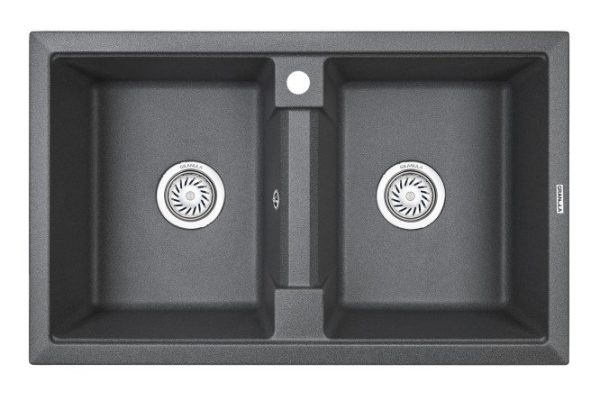 Inset sink with drainer GRANULA Granula 8101 81x50x22 cm