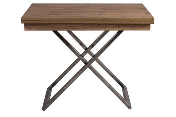 Cross sliding transforming table