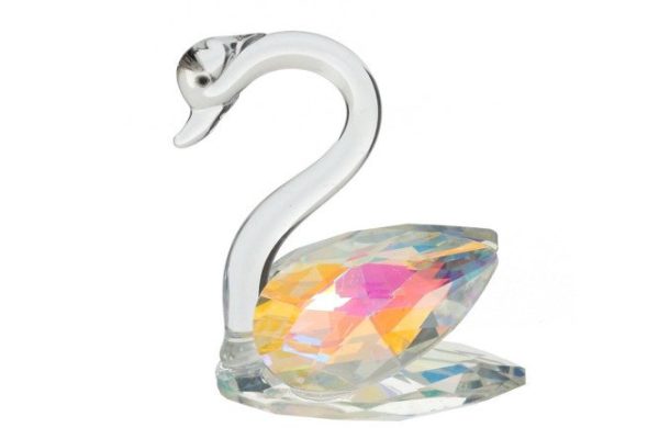 Decorative figurine Swan 7x8x4.5 cm