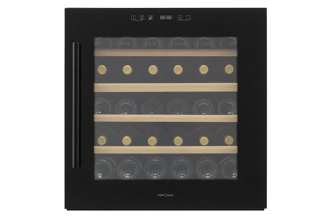 Wine cabinet Baden 60/30 BL KRWF002, black
