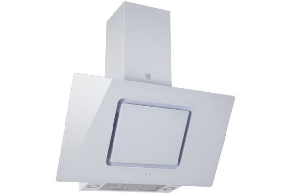 Hood MBS Camellia 190 glass white, white, 90x97x41.7 cm