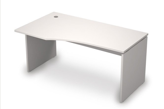 Curvilinear table Avance 160x75x90 cm