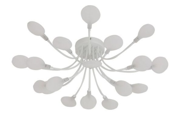 LED ceiling chandelier Skein 20 sq.m., 63x21x63 cm, LED