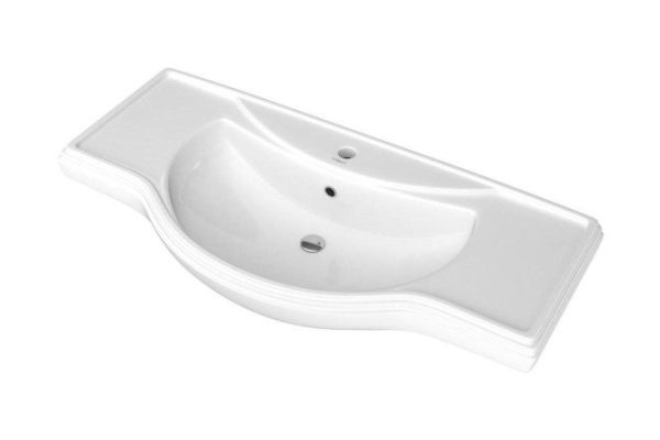 Washbasin Classic 105 4640021060926 Wall-hung, 106x21x48 cm