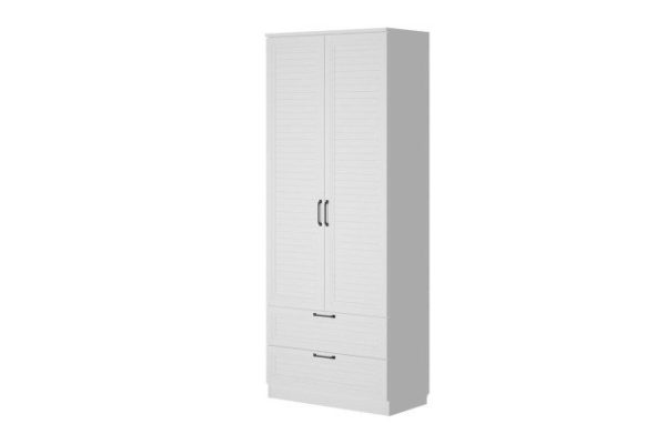 Wardrobe with drawers Fjord 90x227x47.7 cm