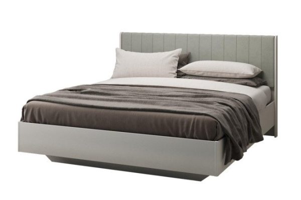 Bed with a lifting mechanism Your Day Adelia cashmere color, gray 180x200 cm