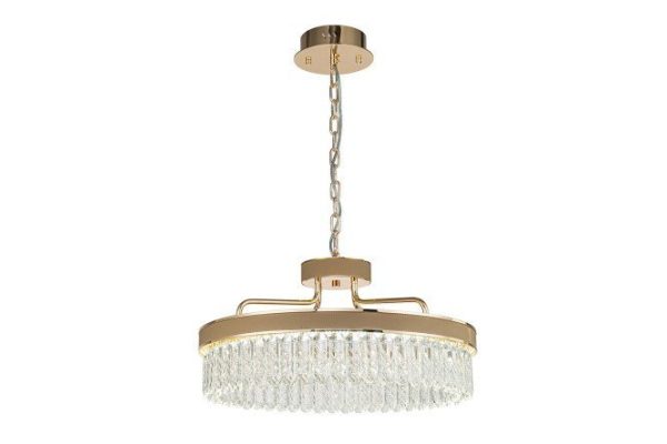 Hanging chandelier FAVOURITE Visconte 15 sq.m., LED, 60 cm