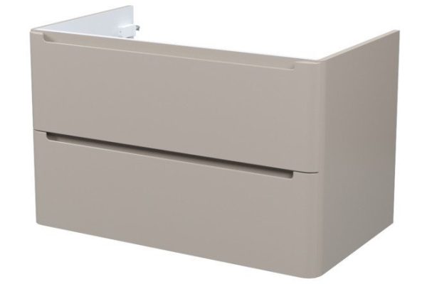 Hanging cabinet IDDIS Edifice 80.2 cm, frame color cappuccino, facade cappuccino