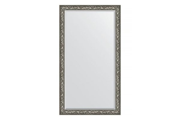 Floor mirror with bevel in a baguette frame EVOFORM BY 6165 Byzantium silver 114x203 cm