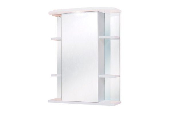 Mirror cabinet with lighting ONIKA Gloria 55 205504, right 55x71.2x24.5 cm, Right