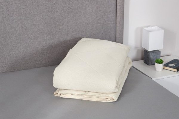 Quilted blanket MICASA Linen Synthetic, Summer 200x220 cm, Euro