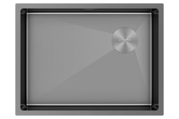 Built-in sink PAULMARK Next-Skew 58 UNI PM885844-GM 58x44x20 cm