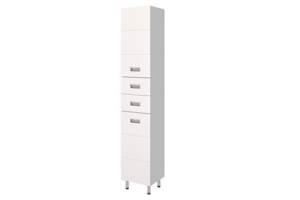 Cabinet-case Montana 30 with 2 drawers Floor-standing, 30x190x32 cm, Right