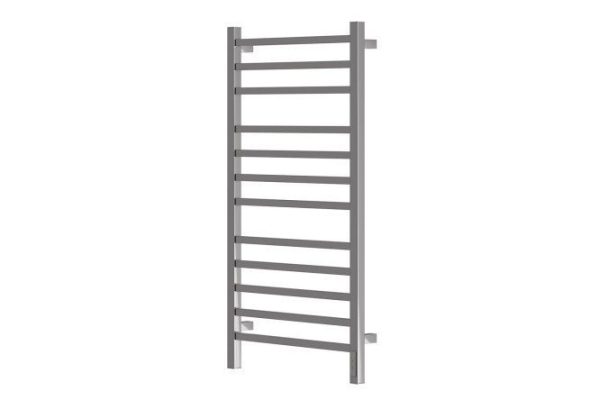 Electric heated towel rail POINT Vega P12, chrome PN71850 53x99x8 cm