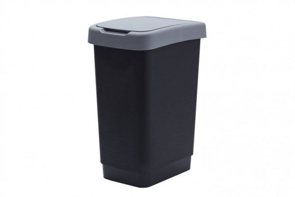 Waste container with lid Twin 25 l 33x47x26 cm, 25 l