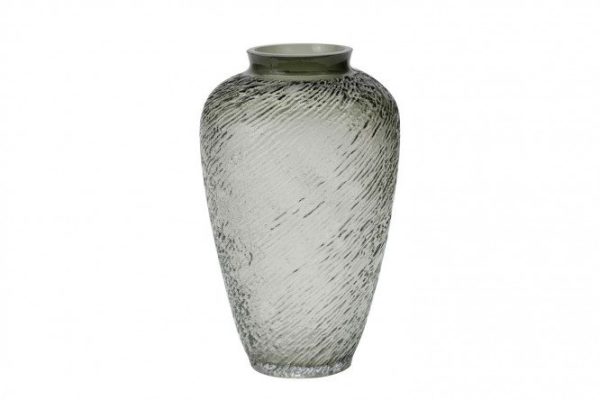 Decorative vase CSA-8M 27 cm, Glass