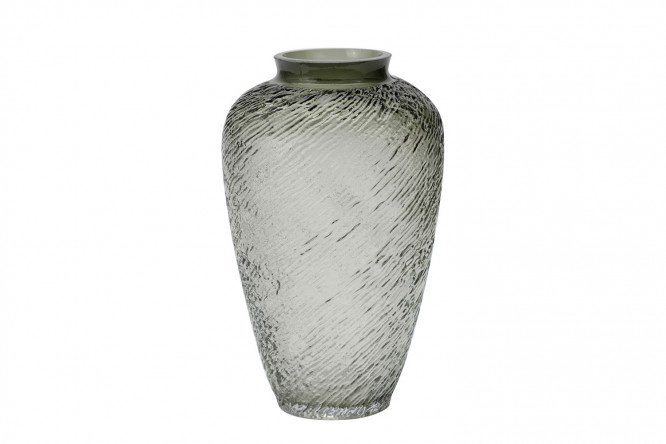 Decorative vase CSA-8M 27 cm, Glass