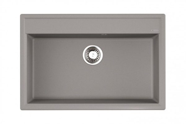 Inset sink OMOIKIRI Daisen 77-GR 4993628, gray 77x51x19 cm