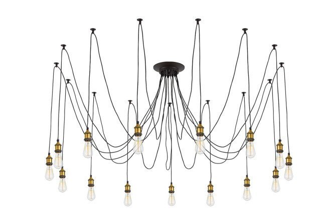 Chandelier CITILUX Edison 53 sq.m., E27