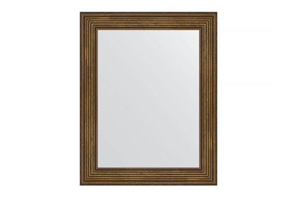Wall mirror in a baguette frame EVOFORM BY 1346 dry reed 39x49 cm