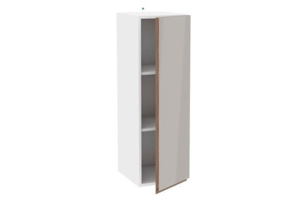 Nicole front for cabinet 29.6x95.6 cm, glossy cashmere color, roddy oak
