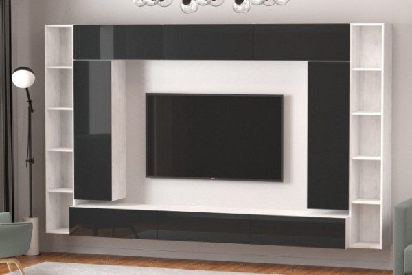 Furniture set Studio No. 5 northern wood/anthracite