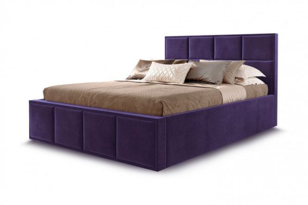Octavia bed frame purple 160x200 cm