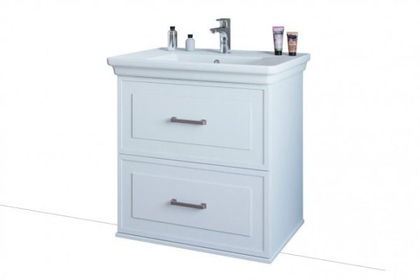 Wall mounted sink cabinet Sanflor Modena 64.2 cm