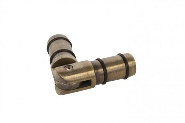 Corner rod connector MITTE Q16191AB 16 mm