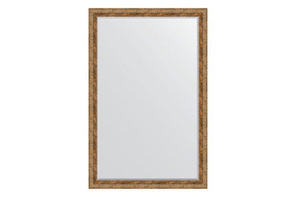 Wall mirror with bevel in a baguette frame EVOFORM BY 3618 vignette antique bronze 115x175 cm