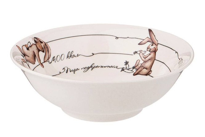 Salad bowl Lefard Happiness Yes 15 cm