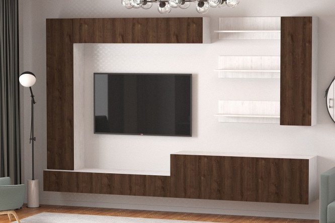 Furniture set Studio No. 6 northern wood/oak expressive