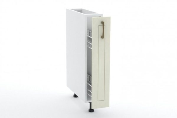 Bella cabinet front 14.6x71.6 cm, vanilla color