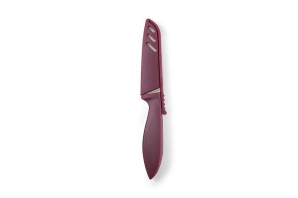 Vegetable/fruit knife MITTE Napoli with case Stainless steel