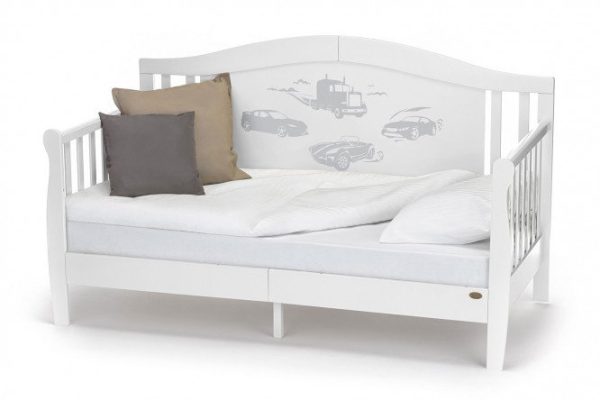 Children's sofa bed Stanzione Verona Div Macchin Bianco 80x160 cm white