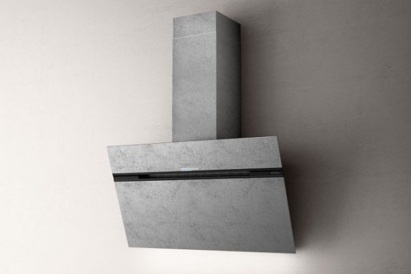 Hood ELICA STRIPE URBAN color light gray, 89x146x32 cm