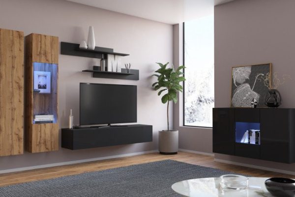 49458a44f0db80ebd169590fe6e8bbd0.jpg Modular set Point black, gloss black, Wotan oak