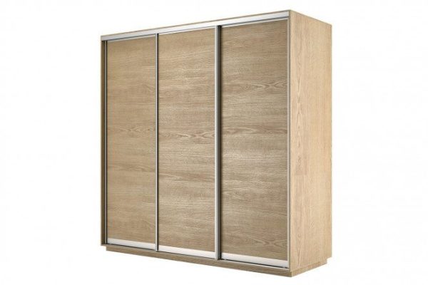 Sliding wardrobe 3-door Slide 180x240x60 cm, Sonoma